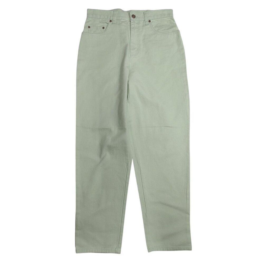 Bill Blass Women's Easy Fit Mint Green Jeans Size 6